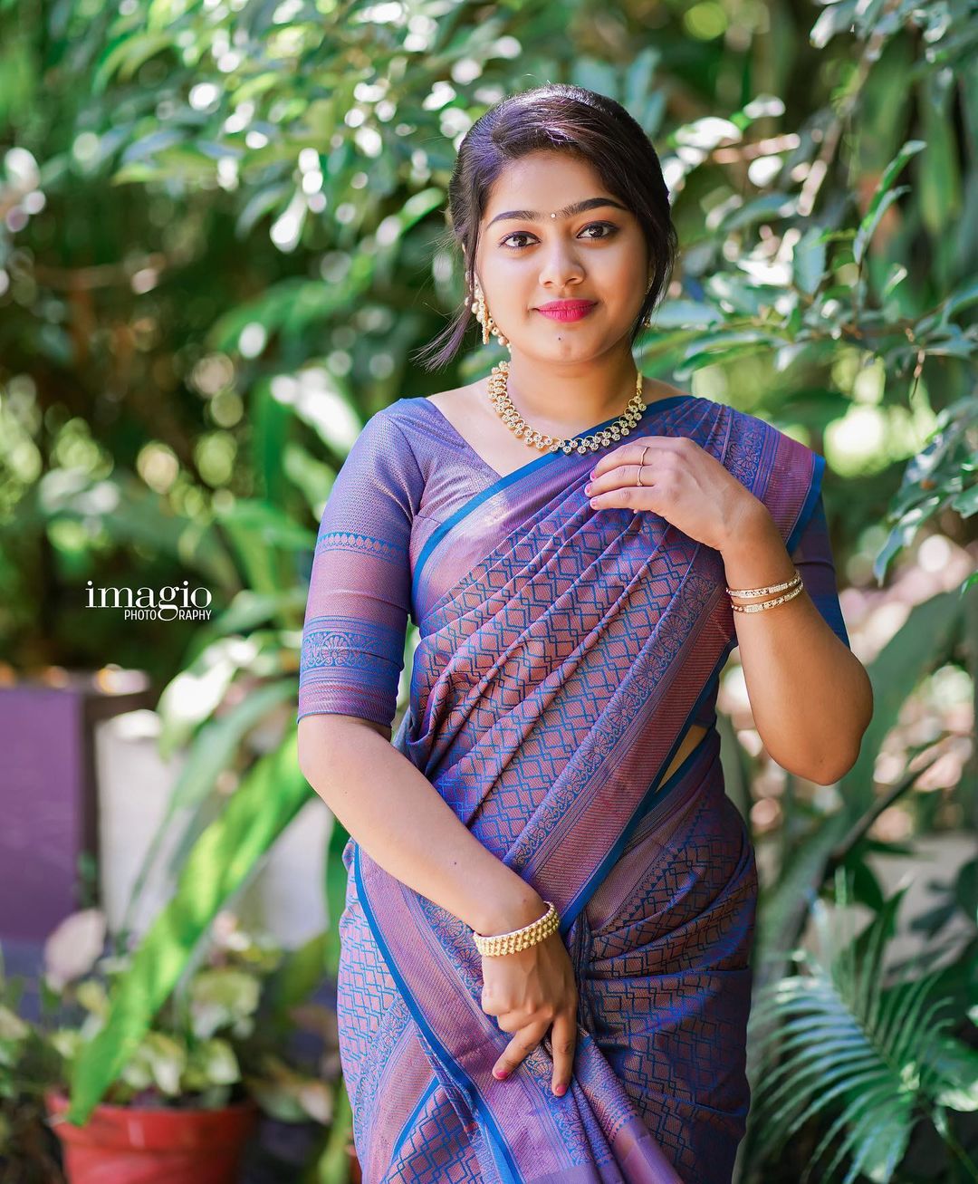 Unique Royal Blue Soft Silk Saree With Majestic Blouse Piece