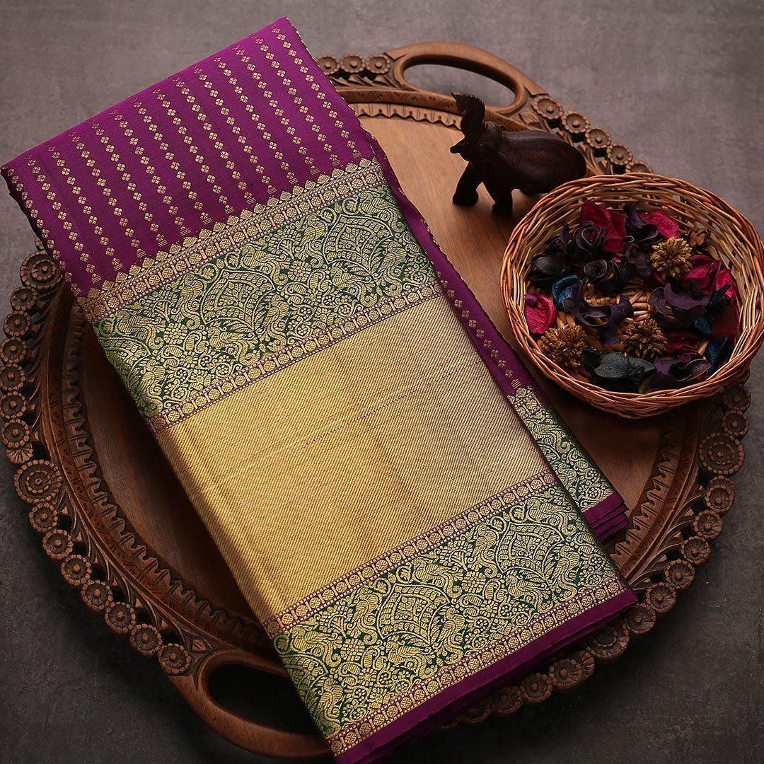 Alluring Pink Soft Silk Saree With Splendorous Blouse Piece