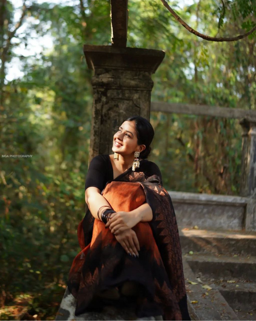 Soothing Orange Soft Silk Saree With Reassuring Blouse Piece