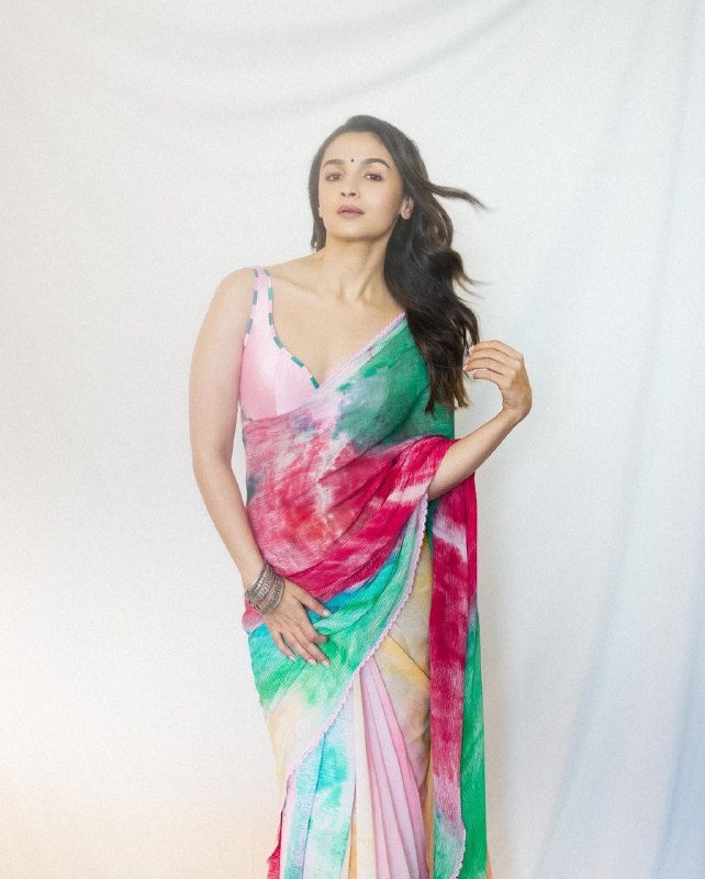 Charisma 1-Minute Ready To Wear Multicolour Georgette Saree